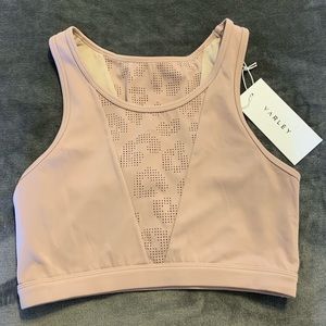NWT Varley Terri Crop Bra Medium, color: Deauville